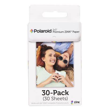 polaroid zink photo paper